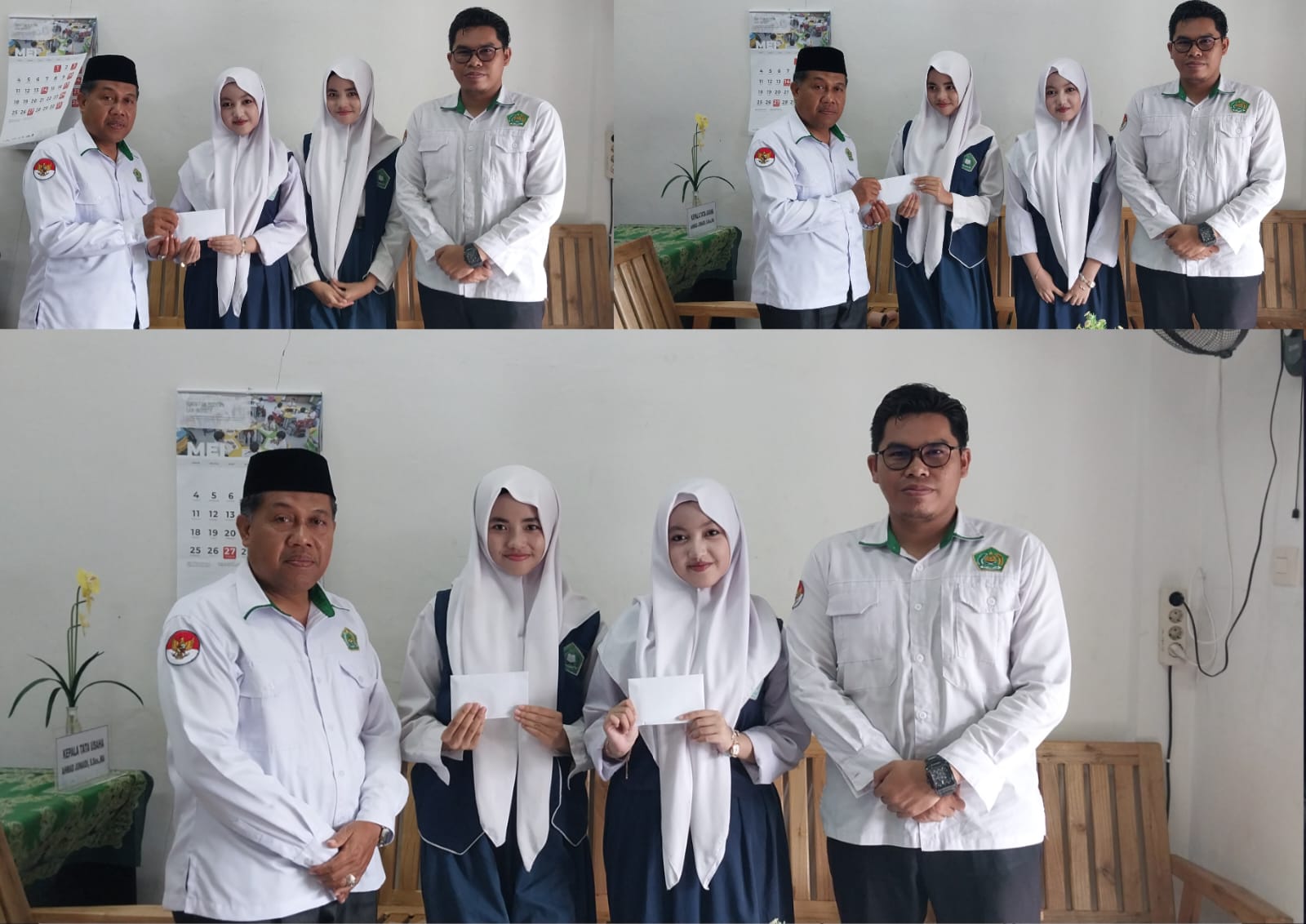 Dua Pesdik MTsN 1 Kapuas Siap Berlaga di Olimpiade JSO Tingkat Provinsi di UPR
